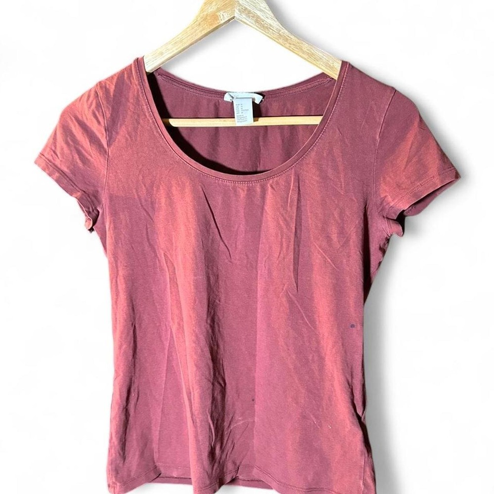 Layering Top Burgundy Autumn Elevated Basics Hiking Camping Outdoor Base Layers